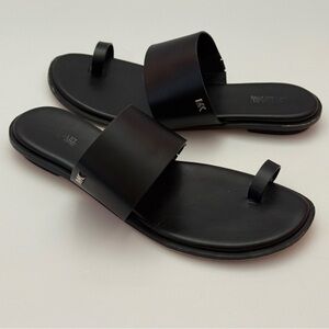 MICHAEL KORS August Flat Sandals Women Size 11M